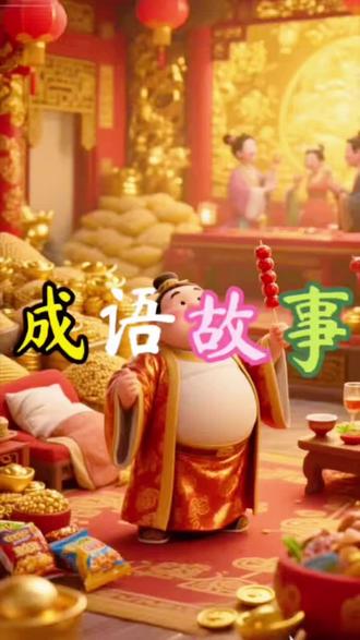 “坐吃山空”指的是光是坐着消耗,不付出劳动创造,即使有堆积如山的财富,也会慢慢被耗尽。就像故事里的阿宝,家里有再多的粮食和钱财,却什么活也不干,只知道吃喝玩乐、随意浪费,最后财富耗尽,这就是“坐吃山空”的表现。#成语 #睡前小故事 #寓言故事 #坐吃山空