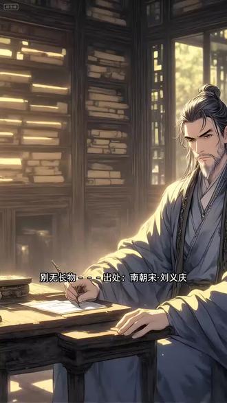 《别无长物》别无长物,清贫自守。物质虽简,精神富足。真正的富有,是内心的丰盈与安宁。#成语故事#国漫