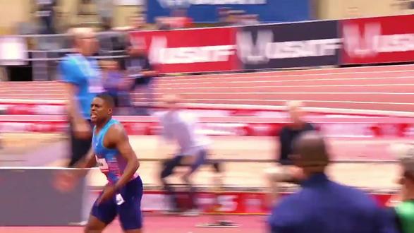 起跑定胜负,速度定乾坤:短跑飞人科尔曼#科尔曼 #百米 #充能计划 #青年创作者成长计划