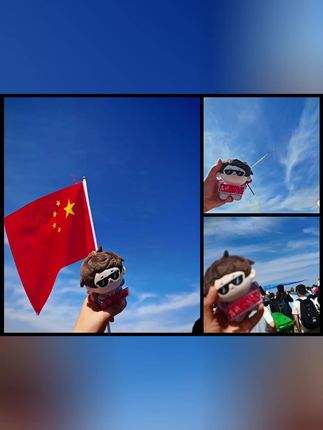 #长春航空展 祖国强大,有幸生于华夏,日游客20万+,厉害了我的国👍🏻 #肖战粉丝小飞侠带肖战看长春航展