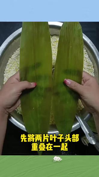 粽子全教程来啦#纯手工制作美食 #制作过程 #粽子 #真材实料才能做出好味道 #粽香情浓 @抖音小助手 @DOU+小助手