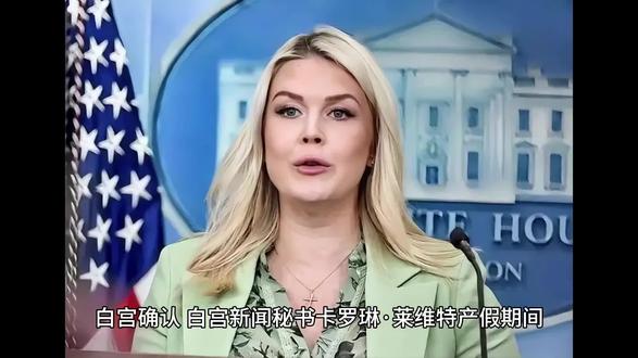 白宫确认,白宫新闻秘书莱维特产假期间,不会有正式代理人