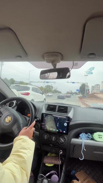 新手女司机大年初一带娃出门溜达啦🤗你们大年初一都去干嘛呢?#新手女司机 #带娃出门 #新年快乐 #2026马年大吉 #我要上热门🔥