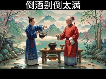 酒桌冷知识-斟满不溢 酒桌文史干货|AI 扒诗词典故出处,长辈领导都认可的酒局谈资,聊历史不冷场!#扒诗词典故出