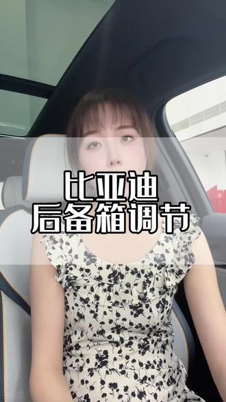 比亚迪后备箱调节#比亚迪