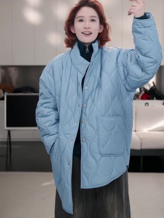 现货【冬日恋岛】冬季加厚棉服女韩版休闲保暖棉袄上衣61384#时髦精#穿搭#谁穿谁好看#美出高级感#ootd穿搭