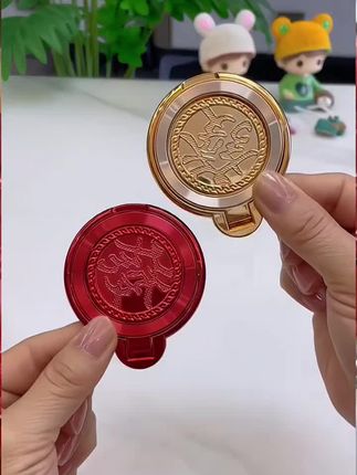 新年发财手机支架寓意太好了,祝你一路顺风发财发福#发财手机支架