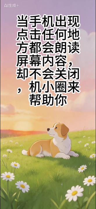 如何关闭屏幕朗读 #机小圈 #手机使用 #手机使用知识分享 当我们使用手机时误触,导致屏幕朗读开启怎么关闭,可以按照视频来操作,大部分机型名称功能都是一样的,可以按照此功能来进行关闭。