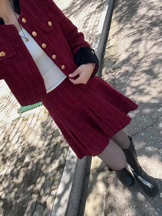 #新款 #小个子穿搭 #小香风套装 #秋冬新款 #显瘦遮肉穿搭@抖音创作小助手 @抖音小助手 @抖加🔥上热门🔥dou+🔥热点宝