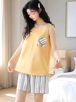 #睡衣家居服 #睡衣套装 #睡衣穿搭 #在家也要美美哒 #家居服