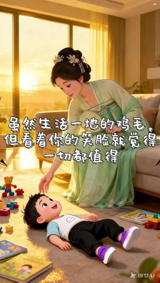 奔溃于鸡毛蒜皮的件件小事,治愈于孩子的满脸笑容一声妈妈。#ai视频 #育儿漫画 #全职妈妈 #抖音小助手dou上热门