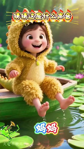 《猜猜这是什么声音》 难道厨房里有大灰狼🐺?上一期的声音,小朋友们猜对了吗?宝贝们快来一起解锁猜谜新体验~#儿歌100首最火 #0到3岁早教儿歌 #儿童动画 #早教儿歌 #益智动画