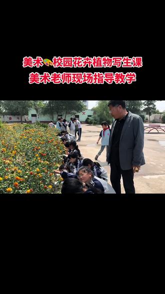 我们的美术课是这样上的#实物写生课