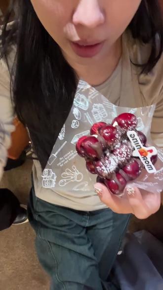 车厘子冷萃酸奶砖
#包头