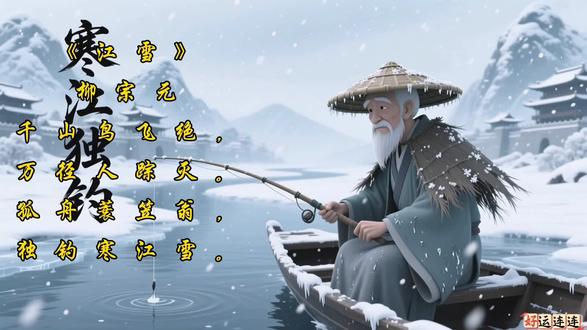 《江雪》
柳宗元
千山鸟飞绝,万径人踪灭。
孤舟蓑笠翁,独钓寒江雪。#古风 #诗词 #原创视频 #动画 #动画 @抖音小助手