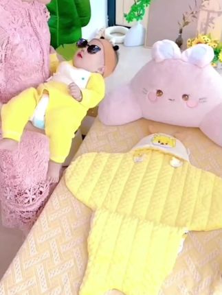 #新生宝宝 #可爱萌娃 #也太可爱了吧 #婴儿睡袋#内容启发搜索