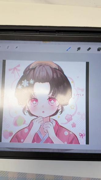 零基础学漫画|动漫人物怎么画鬼灭之刃恋雪 你们要的恋雪来啦,有完整无倍速版#零基础学画画#鬼灭之刃 #手绘教程 #线上美术课 #恋雪