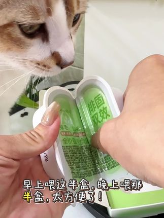 快来看这个神仙组合餐盒,老厉害了!#猫咪餐盒 #猫咪排毛 #养猫人 #养猫经验分享 #宠物餐盒
