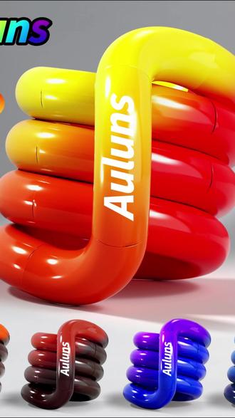 Auluns正版官方旗舰店tangle扭扭乐温变系列专注力训练解压玩具#解压玩具 #专注力训练 #温变玩具 #扭扭乐 #儿童玩具