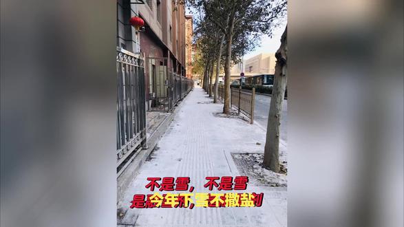 真相公布!专家解析:今年下雪后为什么不撒融雪剂了
