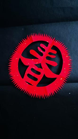 漂亮的剪纸窗花,简单又漂亮#剪纸教程 #我的手工作品 #做手工我是认真的