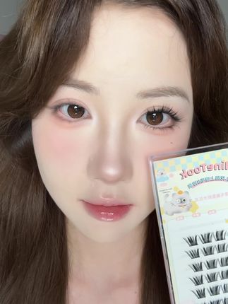 学会贴睫毛让我的眼妆氛围感突飞猛进了 #精致入秋指南 #minetook假睫毛 #变美攻略 #睫毛 #眼妆教程