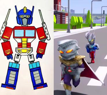 奥特曼视频简笔画#奥特曼#简笔画 #学生党 #二次元 #儿童动画