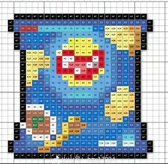 拼豆图纸,自取#