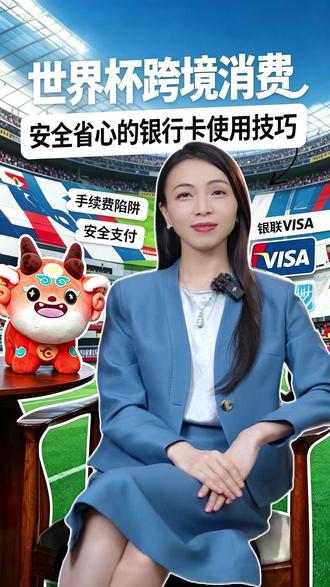 世界杯跨境消费,安全省心的银行卡使用技巧。#世界杯 #用卡安全 #境外消费 #华夏银行 #蕾姐聊你财