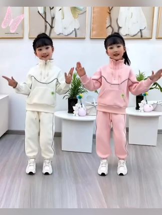 #春秋穿搭 #女童套装 #每日分享