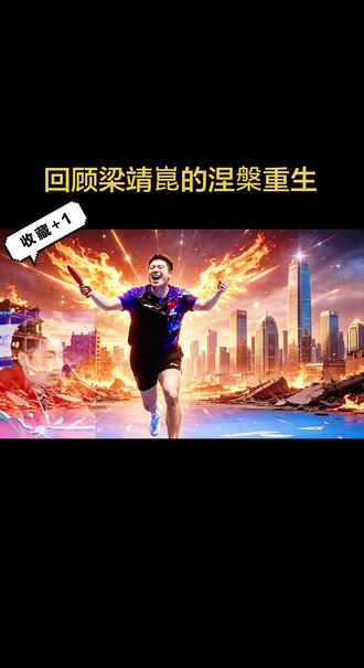 回顾梁靖崑的伦敦世乒赛团体赛涅槃重生后的采访,配上涅槃重生图 🫡感觉非常应景!另外问问网友们梁指导带领的北京电影学院乒乓球队赢了没?最近太忙了,都来不及跟进😳#不服输的体育精神 #不放弃的运动精神 #梁靖崑 #涅槃重生 #让二追三