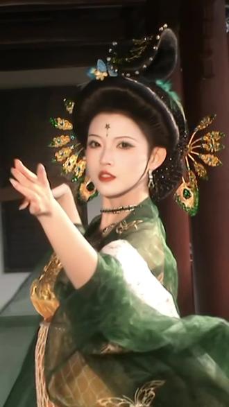 孔雀公主发簪制作教程#西游记#孔雀公主 #复古dv #教程 #汉服