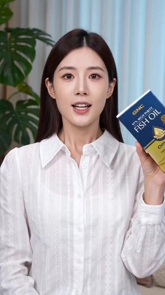 GNC才是鱼油界的扛把子,高纯度,颗粒小不卡喉咙!#GNC #鱼油扛把子 #鱼油 #高纯度