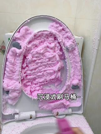 有了这款马桶洁厕慕斯,再也不用蹲在地上吭哧吭哧擦马桶了,尤其家里有站着上厕所的,犄角旮旯哪哪都是,你就用它,水蜜桃味好好闻的,姐妹们闭眼冲#好物推荐#洗护好物 #马桶洁厕慕斯#马桶洁厕泡泡#马桶清洁