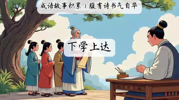 第346天新课程成语词典:下学上达
