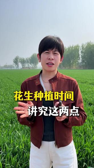 花生种植时间,注意这两点。 #化肥,#三农,#深州,#新农人计划