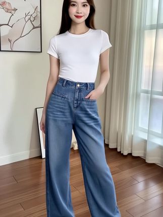 #梨形身材穿搭 #显高显瘦显腿长 #每日穿搭 #显瘦裤子 #秋冬穿搭