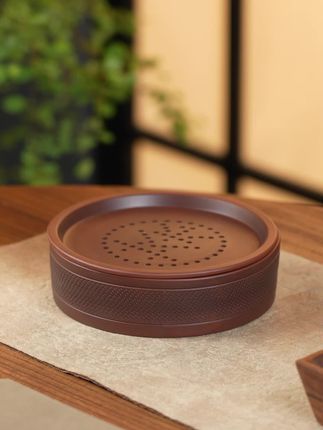 紫陶壶承,以器载道!#壶承 #壶承推荐 #紫陶 #茶船 #茶具好物推荐