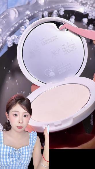 告别选择困难症,只选专为冬天卡粉研制的雪绒限定!#花间颂 #花间颂粉饼