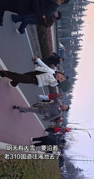 来家门口看看骆驼队,前天是偶遇,今天是专门来看看……#东天山来的骆驼队 #天鹅之城三门峡