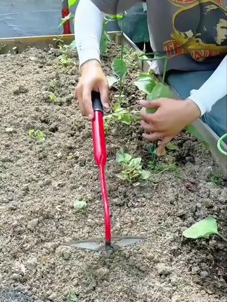 家用锰钢锄头种菜松土种花除草神器锄草铲两用耐用淬火结实钢柄#锄头 #锄头柄 #锄头户外 #锄头农具 #锄头锄草