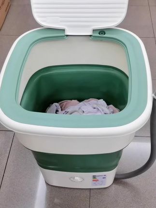 大容量折叠洗衣机旅行洗内衣裤宿舍专用洗脱一体洗衣机#折叠洗衣机 #折叠洗衣机小巧方便携带 #内衣洗衣机 #迷你洗衣机 #巨量千川