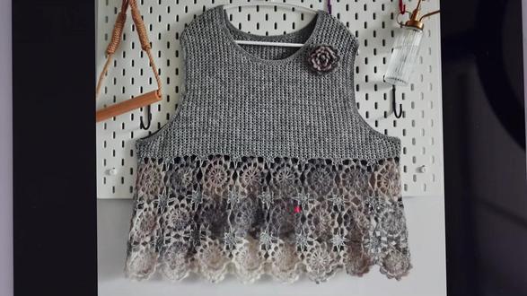 慕烟背心编织视频教程【上集】