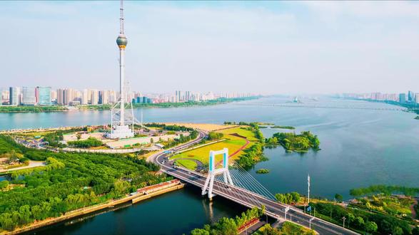 沂河湿地之美 #了不起的临沂 #热点