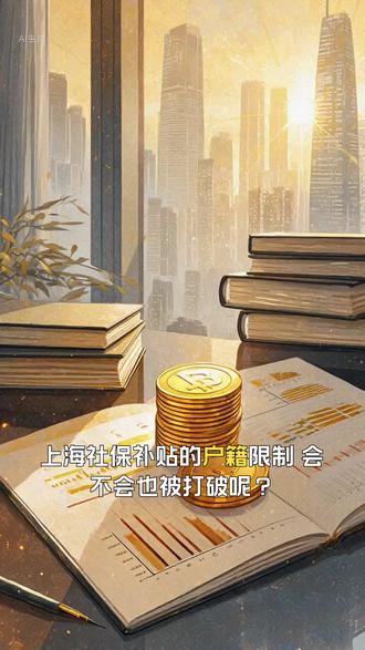 上海社保补贴的户籍限制,会不会也被打破呢? #上海 #老家
