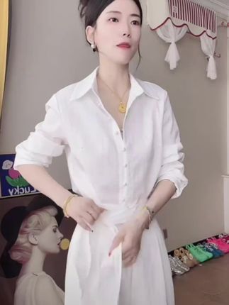 轻奢老钱休闲风时尚衬衫套装系带收腰高腰休闲腿裤秋冬气质套装#气质套装#时尚潮流穿搭 #时尚穿搭 #气质优雅大方 #气质穿搭