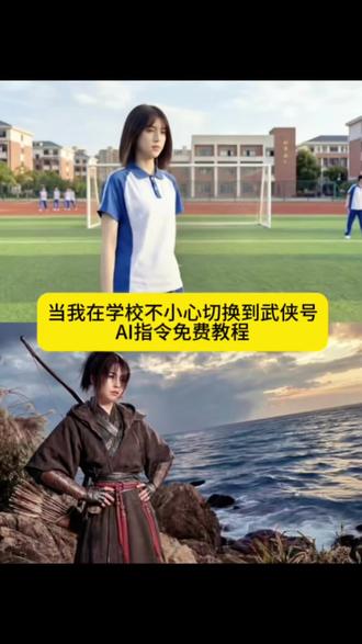 当我在学校不小心切到武侠ai指令教程来了 #即梦ai生成视频教程 #即梦Ai#AI分身戏精大赛 #我的AI分身杀疯了 #AI武侠短片受追捧 三步变装教程 学校转场武侠号 当我在学校不小心切到武侠 当我在学校不小心切到武侠号 当我在学校不小心切到武侠ai 当我不小心切到 即梦ai分身怎么做 江湖病 武侠风汉服 学校转场武侠号