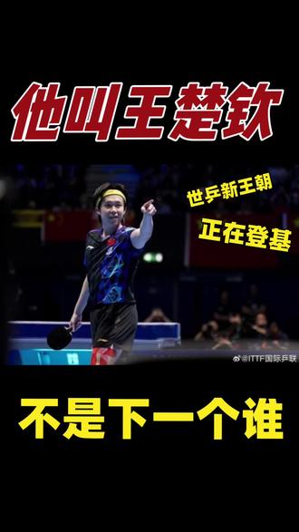 王楚钦,扛住了最狠的质疑。#王楚钦十战全胜 #国乒男团12连冠 #王楚钦MVP #王楚钦带伤夺冠 #乒乓永不言弃