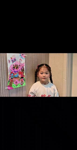 画幅限制了部分奇思妙想💡#萌娃作业梗 #童言童语写作业 #画画的baby #老师的视角 #少儿绘画