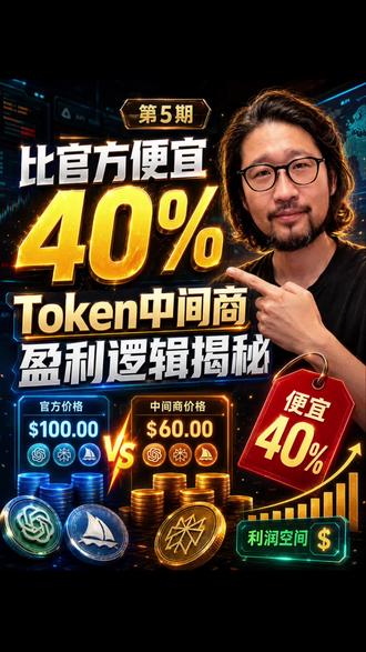 第5期:比官方便宜40%,Token中间商盈利逻辑揭秘 #AI工厂#Token生意#Token聚合平台#词元批发商#Token代理模式